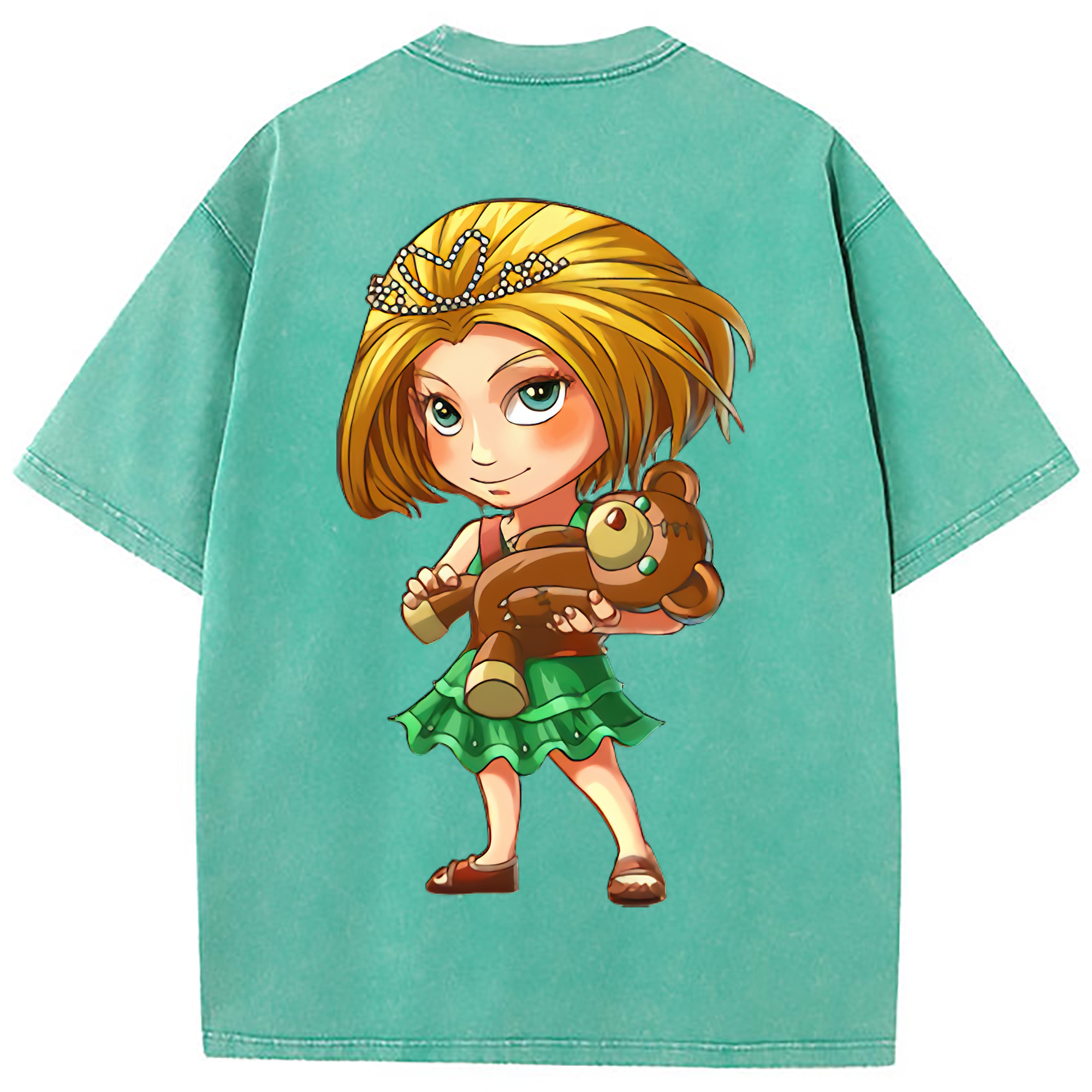 （画像用） リーグ・オブ・レジェンド League of Legends LOL 綿100% ヴィンテージ風 半袖Tシャツ（背面プリント）